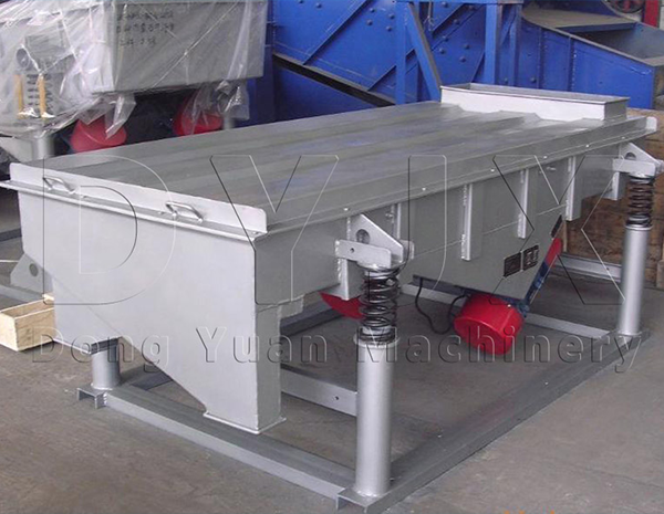 直線振動篩實(shí)拍